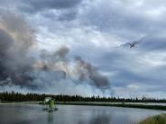 Plane over Sewer Plant