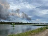 Fire from Sewer plant